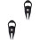 Golf divot repair tool metal 2 pcs 1