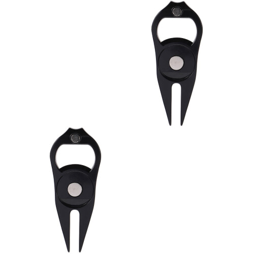 Golf divot repair tool metal 2 pcs