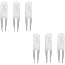 Accessoires voor golfbal tee standaard mat (6 stuks)