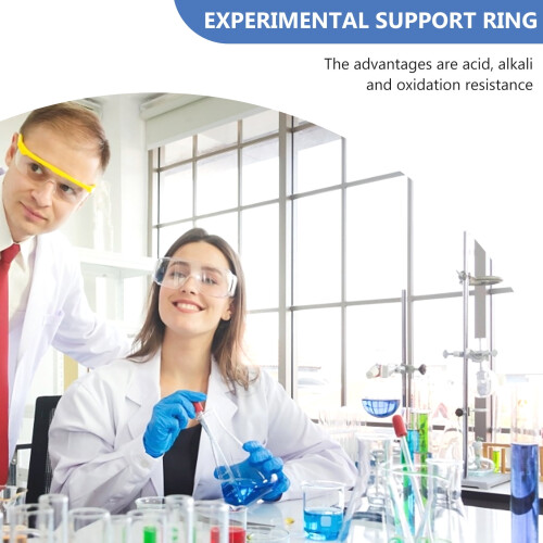 Anneau de support de laboratoire pour entonnoirs à séparation 1