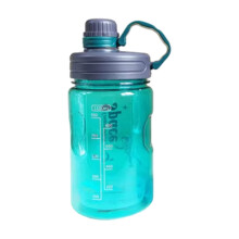 Botella de agua grande con forma de hervidor y pajita (1100 ml)