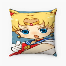 Sailor Moon párnahuzat személyre szabott fonott poliészterből