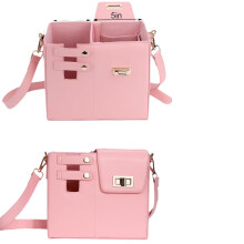 Crossbody waterflestas met schouderriem