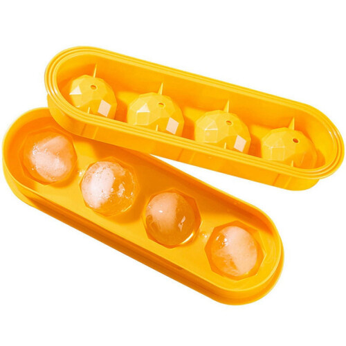 Bac à glaçons rond – Plastique alimentaire, compatible lave-vaisselle