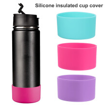 Clúdach Cupáin Silicone7.5cm Frith-imbhuailte Neamh-shleamhain12 Dhath