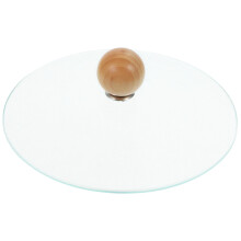 Coperchio in vetro per padella, quadrato, 11,8 cm