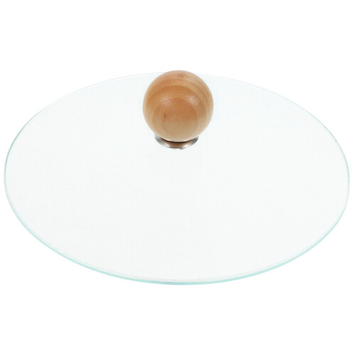Glazen pannendeksel 11,8 cm vierkant
