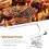 Hochtemperatur-Fleischthermometer für Grillgeräte, 2er-Pack 2