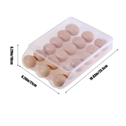 Egg Storage Container Stackable Rolling 18-Egg 2
