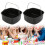 Non-stick sort kagebageplade – 18 cm og 20 cm 3