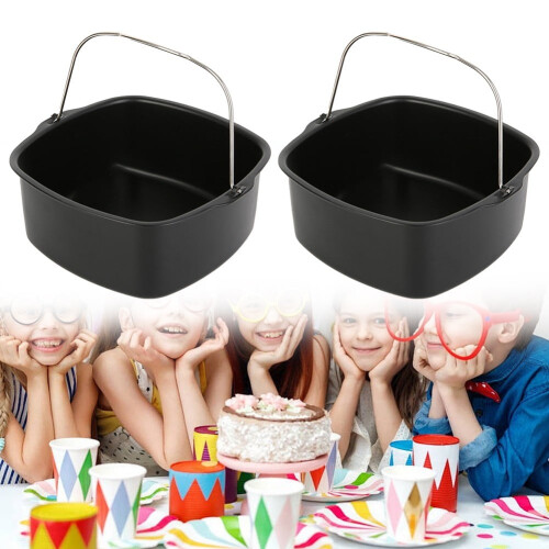 Non-stick sort kagebageplade – 18 cm og 20 cm 2