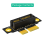 PCI-E1X3.0 90-graders omvendt han-til-hun-riserkort til 1U-server (installationsretning mod CPU) 7