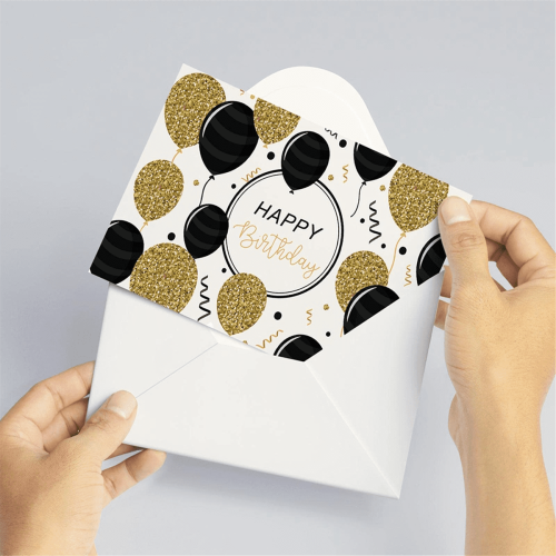 24 τεμάχια ευχετήριες κάρτες διπλωμένες ευχαριστήριες κάρτες μυθιστορήματα για 1