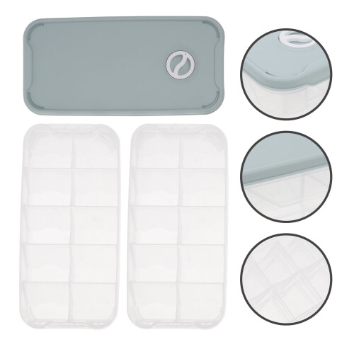 Boîte de conservation multi-compartiments pour raviolis (1 pièce) - Fermeture hermétique 2