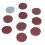 100 Aluminium Oxide 3in Sanding Pads 17
