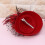 Fascinator-hodeplagg for kvinner med slør og blomst 7