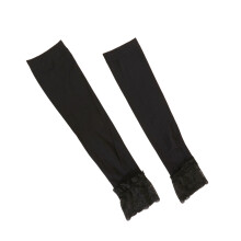 Manchons de protection solaire respirants, 1 paire,-Noir