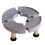 Base de climatiseur ronde moderne, support roulant réglable-2 1