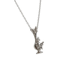 Collier en cuivre fabriqué à la main avec chaîne de clavicule