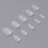 500 Short Square Nails Natural 1
