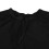 Black Polyester Long Sleeve Swimsuit Women Two 1