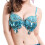 HANDMADE Stage Performances Top With Metallic Sequins-lake blue 1