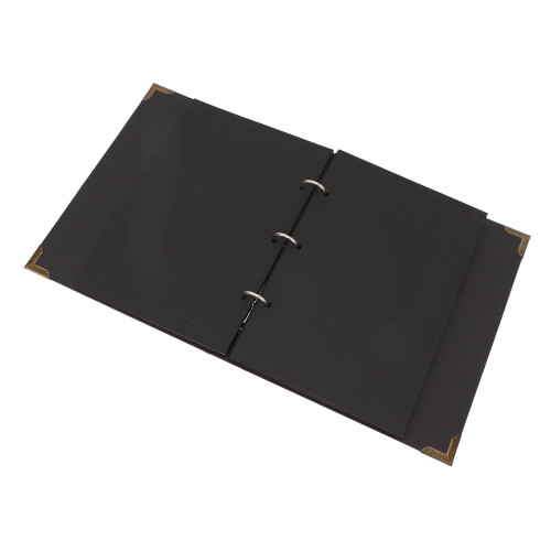 Black Baby Memory Book with Window