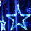 Sinhoon12Stars138LED Αδιάβροχα Φώτα Κουρτίνας, 8 Λειτουργίες Αναβοσβήματος, Μπλε - Συμβατά 7