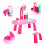 Pink Drawing Toy Projector Learning Set for Kids 1