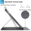 Capa compatível com iPad de 10ª geração de 10,9 polegadas (2022) com suporte para Apple Pencil - [Múltiplos ângulos de visão + 5