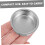 Metal Candle Cups for Tealight Candles4pcs 5