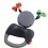 3m Teleskop-Hundeleine Doppel-Grau 7