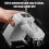 Grusce automatisk dumplingmaskine USB genopladelig 2-gear 3