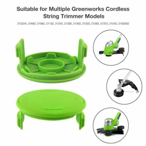 Spool Cover for Greenworks String Trimmer 3 pcs 1