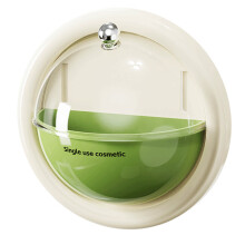 Hangende plastic cosmetische organisatoren Roterend deksel-3
