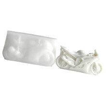 Moules en Silicone en forme de moto pour savon de bougie-5632