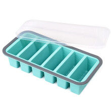 Stackable Lunch Box With Leakproof Seal Multi-6 grid1 blue