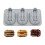 Silicone Molds Kitchen Bakeware Walnuts Shape-Blue Gray 1