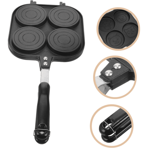 Mini sartén grill antiadherente de doble cara 1