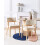 Beliani Set of 2 Dining Chairs DALBO Boucle Light Brown/Beige 2