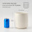 Ceramic Utensil Holder with Cork Base and Removable Divider 5