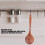 Teak Wood Cooking Spoon 9.4 Inch 5