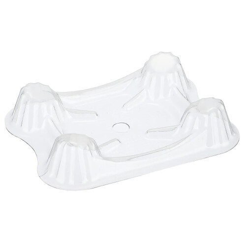Supporto da giardino in plastica per melone, 15x11,5x3 cm, 50 pezzi 1