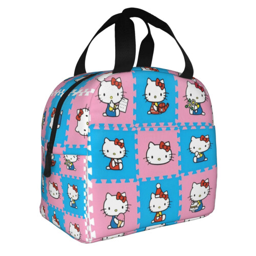 Τσάντα φαγητού Hello Kitty με μόνωση 8,5x5x8in 1