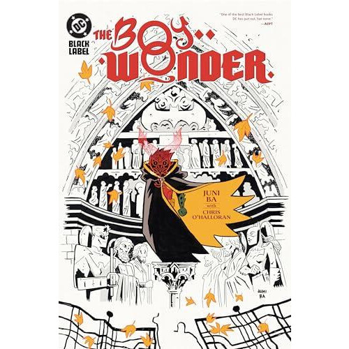 The Boy Wonder by Juni Ba Hardcover Book