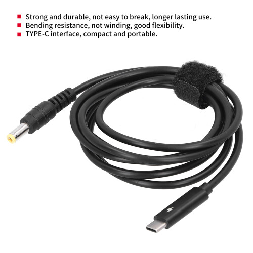 Type C Laptop Power Cable 3A 150cm