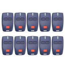 10 pezzi Telecomando per cancello da garage a 2 pulsanti con codice rolling code da 433 MHz per BFT MITTO 2 MITTO 4