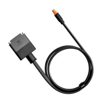 Câble de sortie XT60 pour chargeur d'alternateur, 1 m, pour stations d'alimentation portables, câble noir résistant