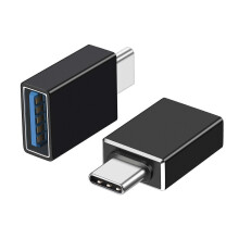 3er-Pack USB-C-auf-USB-3.1-OTG-Adapter, USB-Typ-C-Stecker auf USB-A-Buchse-Adapter für MacBook Pro, MacBook Air, iPad Pro, MacBook Air,