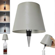 Bezdrôtová lampa na fľaše, 3-farebné nabíjateľné svetlá na fľaše vína pre bary a reštaurácie, prenosná LED dekorácia